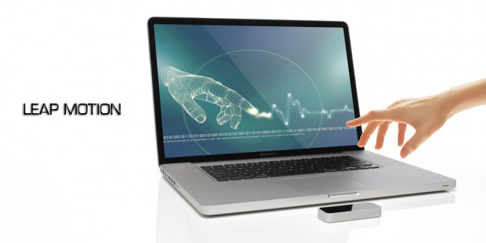 Image de la nouvelle technologie : le Leap Motion