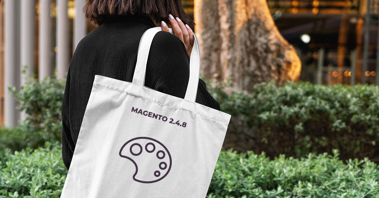 totebag palette peinture avec Magento 2.4.8