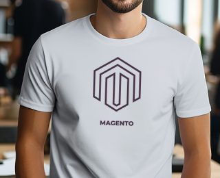 tshirt avec logo magento