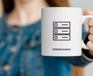 tasse logo hébergement